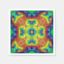 Tie Dye Sky  Fractal Kaleidoscope