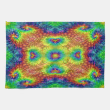 Tie Dye Sky  Fractal Kaleidoscope