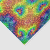 Tie Dye Sky  Fractal Kaleidoscope Tissuepapier (Detail)