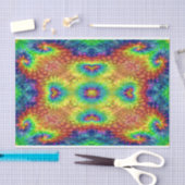 Tie Dye Sky  Fractal Kaleidoscope Tissuepapier (Craft)