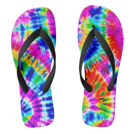 Tie Dye Slippers Teenslippers (Voetbed)