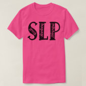 Tie Dye SLP Speech Language Patholoog Speech T-shirt (Design voorkant)
