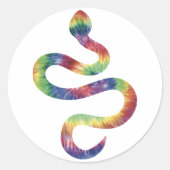 Tie Dye Snake Sticker (Voorkant)