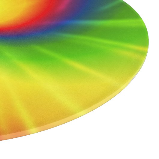 Tie dye snijplank (Hoek)