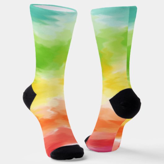 Tie Dye Sokken (Gebogen)