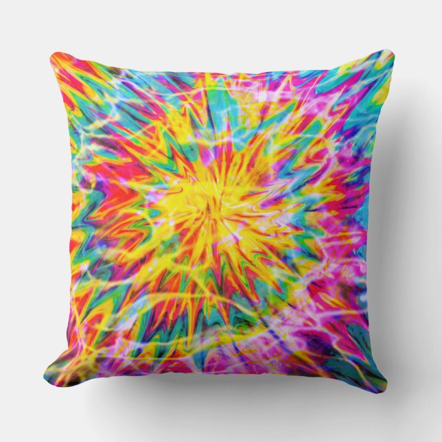 TIE DYE SPAT KUSSEN (Voorkant)