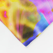 TIE DYE SPATWATER FLEECE DEKEN (Hoek)