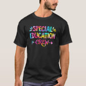 Tie Dye Special Education Crew Sped Squad Special T-shirt (Voorkant)