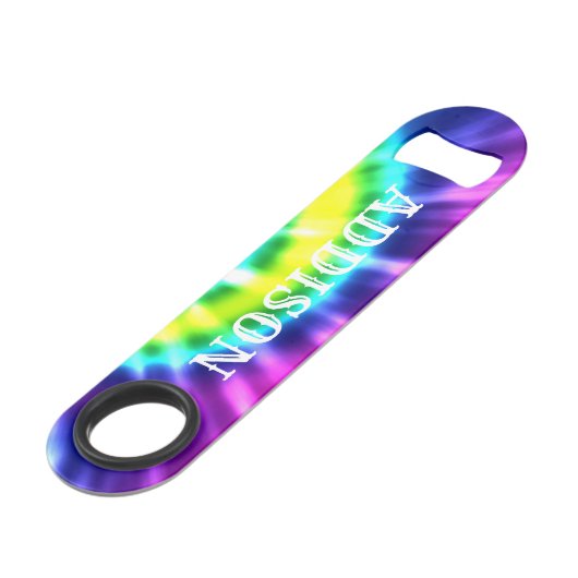 Tie Dye Speed Flessenopener (Voorkant Gekanteld)