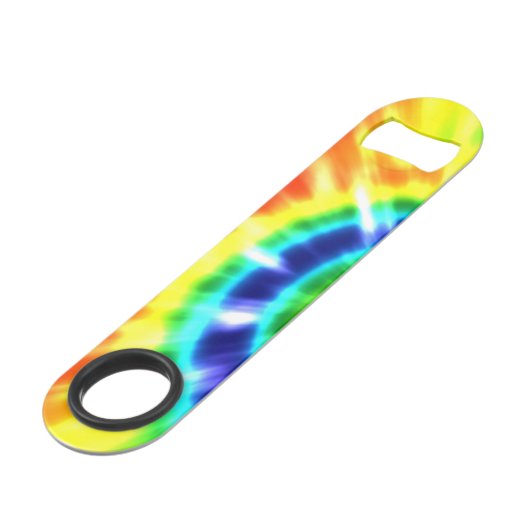 Tie Dye Speed Flessenopener (Achterkant Gekanteld)