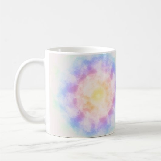 Tie-dye! speelse pret koffiemok (Links)