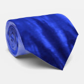 Tie-Dye spiraalwerveling - Blauw Stropdas (Opgerold)