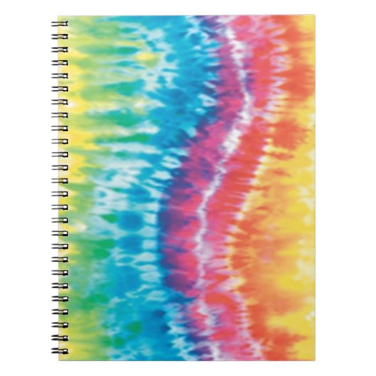 Tie Dye Spiral Notitieboek (Voorkant)