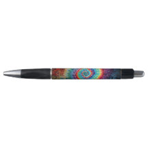 Tie Dye Spiral Pen