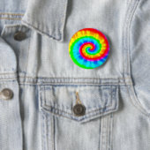 Tie Dye Spiral Ronde Button 5,7 Cm (In situ)