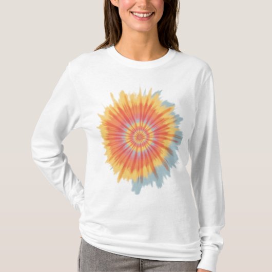  Tie Dye Spiral T-shirt (Voorkant)