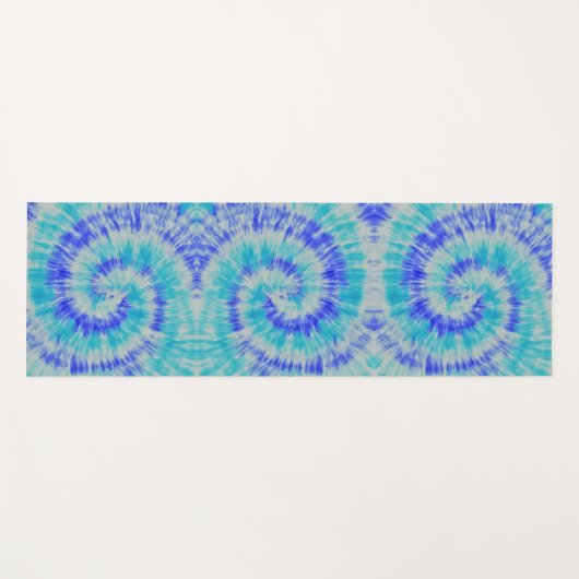 Tie Dye Spiral Yogamat (Voorkant (horizontaal))
