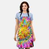 TIE DYE SPLASH  SCHORT (Gedragen)