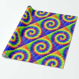 Tie Dye Starburst Cadeaupapier