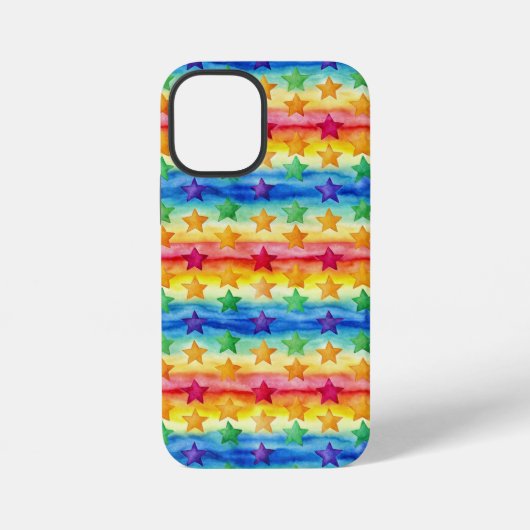 Tie Dye Stars iPhone Hoesje (Achterkant)