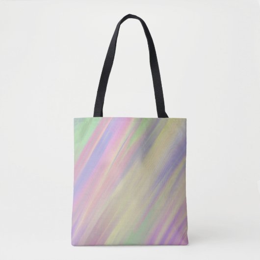 Tie Dye Stijl Multi Kleur Geblendeerde Achtergrond Tote Bag (Voorkant)