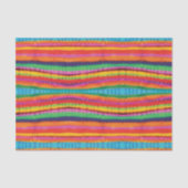 Tie Dye Stripes Tissuepapier (Voorkant)