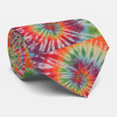 TIE DYE STROPDAS (Opgerold)