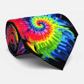 Tie Dye Stropdas! Stropdas (Opgerold)