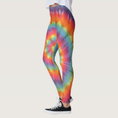 Tie Dye Swirl-Leggings Leggings (Links)