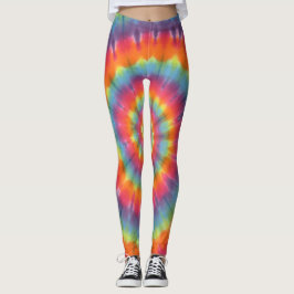 Tie Dye Swirl-Leggings Leggings