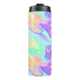 Tie Dye Swirl Marble Retro Groovy Thermosbeker
