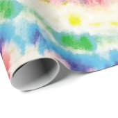 Tie Dye Swirl. Naadloze tiedye Pattern. Fabric Mu Cadeaupapier (Rol Hoek)