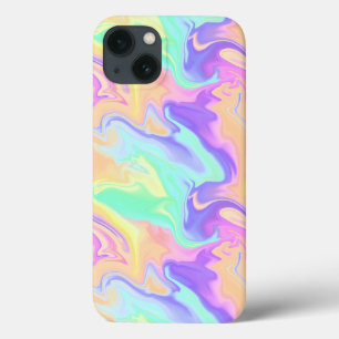 Tie Dye Swirl Pastel Groovy Case-Mate iPhone Case