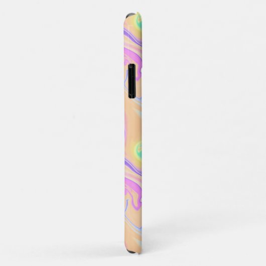 Tie Dye Swirl Pastel Groovy Case-Mate iPhone Case (Achterkant/rechts)