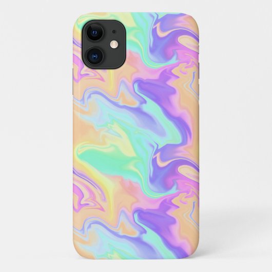 Tie Dye Swirl Pastel Groovy Case-Mate iPhone Case (Achterkant)