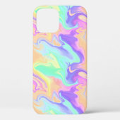 Tie Dye Swirl Pastel Groovy Case-Mate iPhone Case (Achterkant)