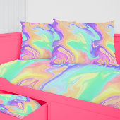 Tie Dye Swirl Pastel Groovy Kussensloop