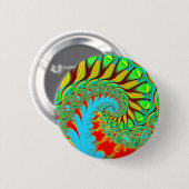Tie Dye Swirl Ronde Button 5,7 Cm (Voorkant /achterkant)