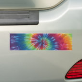 Tie Dye Swirl Sticker (Op auto)