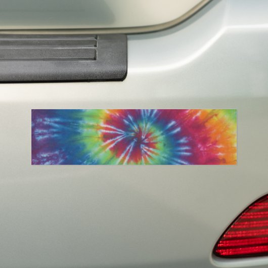 Tie Dye Swirl Sticker (Op auto)