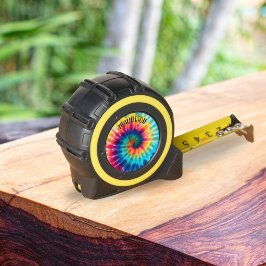 Tie Dye Swirl Tape Measure Rolmaat