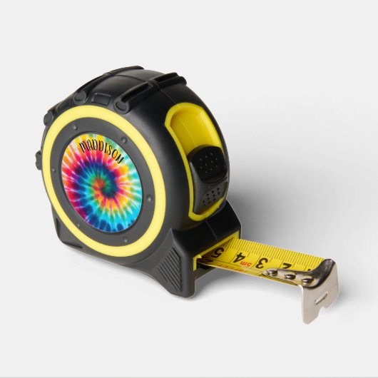 Tie Dye Swirl Tape Measure Rolmaat (Hoek)
