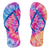 Tie Dye Teenslippers (Voetbed)