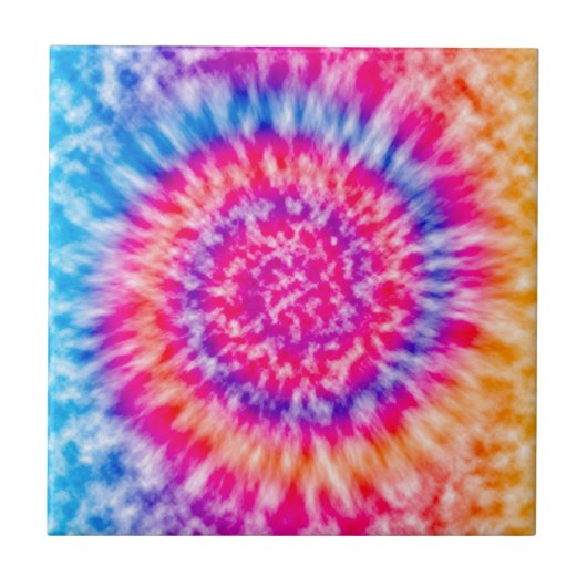 Tie Dye Tegeltje (Voorkant)