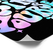 Tie Dye Testing Dag Teacher Test Dag Teacher Poster (Hoek)