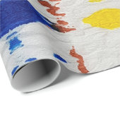 Tie Dye Texture. Shibori Pattern. Maroon, Ivory Ba Cadeaupapier (Rol Hoek)