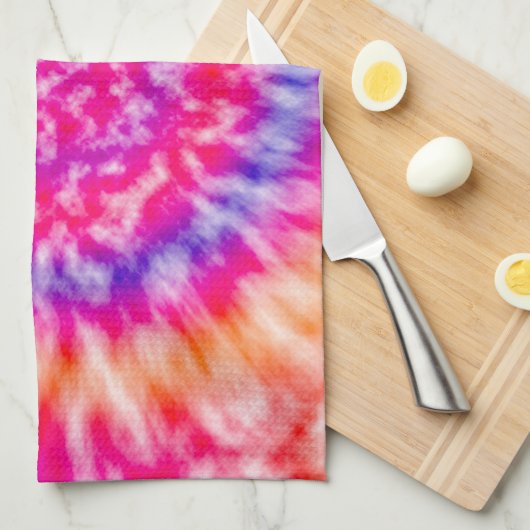 Tie Dye Theedoek (Quarter Fold)