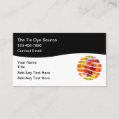 Tie Dye Theme Trendy Business Cards Visitekaartje (Voorkant)
