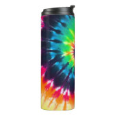 Tie Dye Thermal Tumbler Thermosbeker (Gedraaid links)
