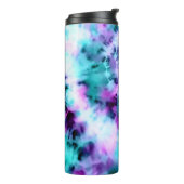 Tie Dye Thermal Tumbler Thermosbeker (Gedraaid links)